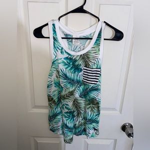 Victoria Secret Pinks Palm leave gym cami